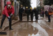 Borrasca Marta, destrucción y ruina total inundaciones en españa