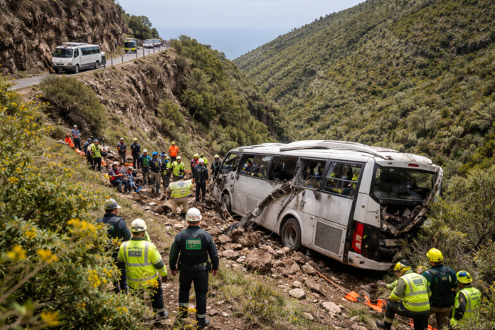 Accidente en la Gomera