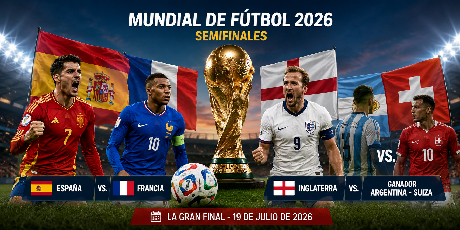 Mundial de Fútbol 2026 Copa del Mundo 2026